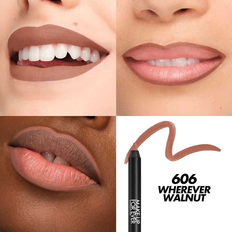 artist color pencil extreme make-up forever lippotlood 606 wherever walnut