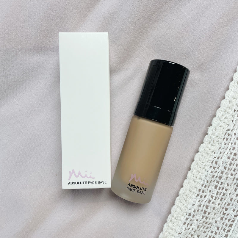 mii cosmetics absolute face base foundation