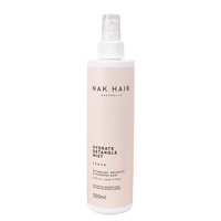 nak hair hydrate detangle mist ontwarspray gemakkelijk haar doorkammen