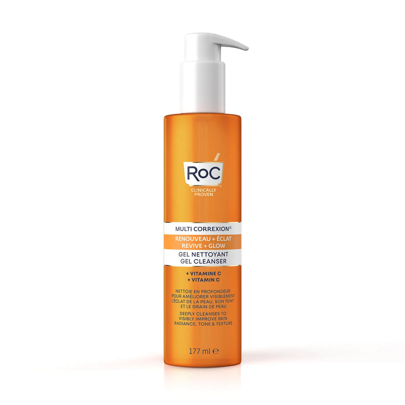 ROC skincare Multi correxion revive & glow vitamin C gel cleanser