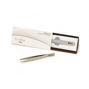 mii cosmetics definitive slanted tweezers pincet product shot